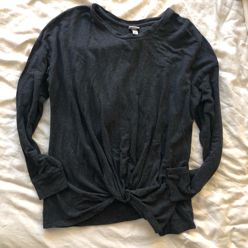 Lightweight Charcoal Sweatshirt